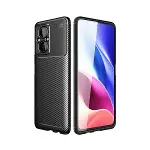 Xiao Poco M5 Kılıf Auto Focus Karbon Kapak - Siyah-1