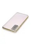 Samsung Galaxy S20 FE Kılıf Razer Lensli Silikon - Gold-3