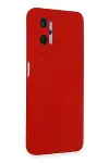 Realme 9i 4G Kılıf Nano içi Kadife Silikon - Kırmızı-2