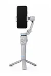 Yapay Zeka Takipli Telefon Gimbali Katlanabilir Tripod Bluetooth Kontrollü Dahili LED Işıklı-2