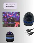 Star Master Galaxy Projektör – 360° Dönebilen Gece Lambası, Dekoratif Ambiyans Işığı-3