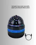 Star Master Galaxy Projektör – 360° Dönebilen Gece Lambası, Dekoratif Ambiyans Işığı-4