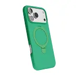 Apple İphone 17 Pro Max Regal Magsafe Standlı Kapak - Yeşil-3