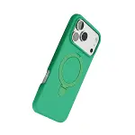 Apple İphone 17 Pro Max Regal Magsafe Standlı Kapak - Yeşil-4