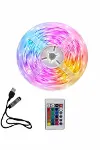 10M Şerit Led İç Mekan Renkli Rgb Şerit Led Kumandalı-3