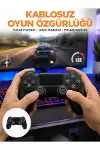 PS4 Uyumlu Kablosuz Oyun Kolu – Gerçekçi Titreşimli Geri Bildirim Yeni Nesil-1