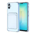 Samsung Galaxy A07 4G Kart Şeffaf Silikon - Şeffaf-2