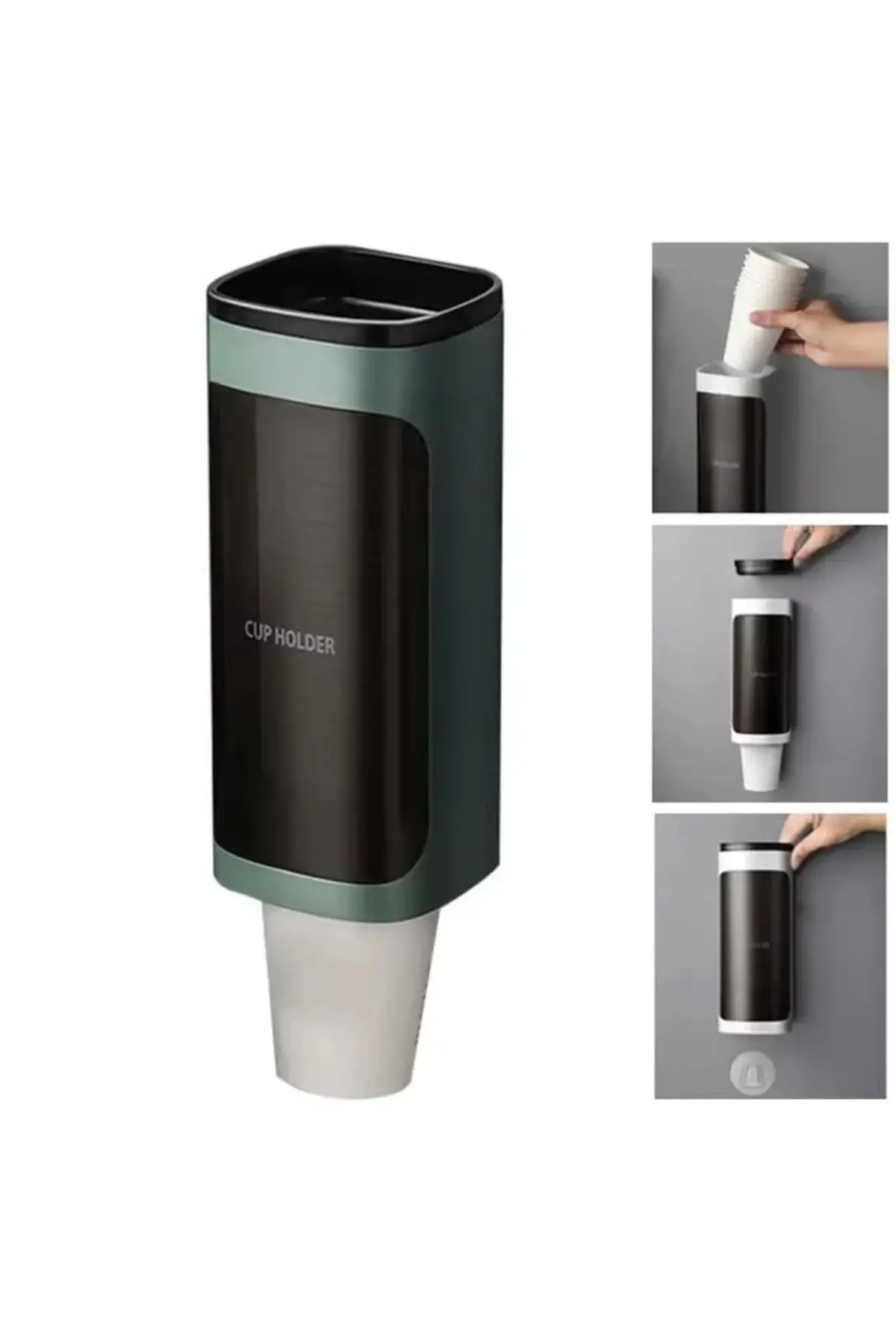 SN-27109 Kendinden Yapışkanlı Plastik - Karton Bardak Dispenseri