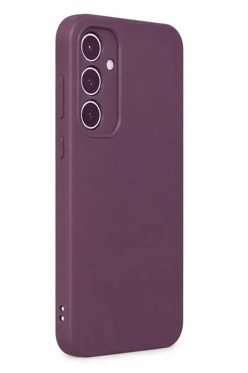 Samsung Galaxy A35 5G Kılıf First Silikon - Mürdüm