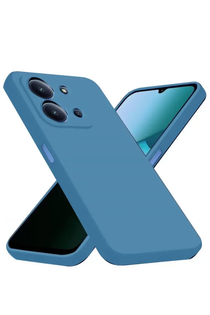 Xiao Red 15C 4G Nano içi Kadife Silikon - Mavi