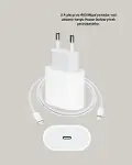 Yeni Nesil 20W USB-C Hızlı Şarj Cihazı iOS Tam Uyumlu-4