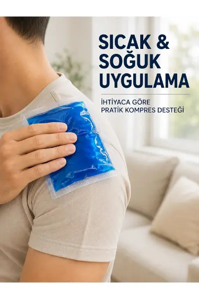 Tekrar Kullanılabilir Sıcak Soğuk Jel Kompres Termojel Soğuk Sıcak Uygulama