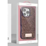 Onegif Apple İphone 16 Pro Bright Simli Kapak - Gümüş-4