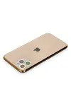 Apple iPhone 11 Pro Max Renkli Kamera Lens Koruma Cam - Yeşil-Sarı-2