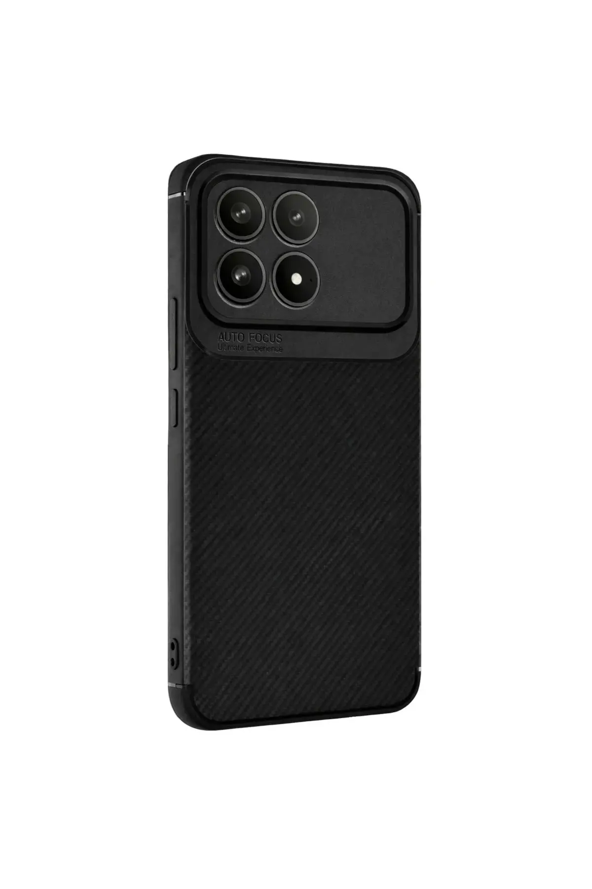 Xiao Poco F8 Pro Auto Focus Karbon Kapak - Siyah