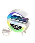 Bluetooth Hoparlör RGB Aydınlatmalı USB TF Kart FM Özellikli-3