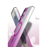 Samsung Galaxy S23 Ultra Glossy Magsafe Kapak - Siyah-3
