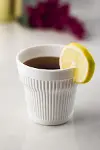 Akrilik Beyaz 6'lı Kısa Bardak & Su Meşrubat Kahve Yanı Bardağı 300 ml ( Cam Değildir )-3