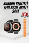 Akıllı Saat Sağlık Takibi Kalp Atışı Adımsayar Ultra Yeni Nesil nefes Egzersizi-1