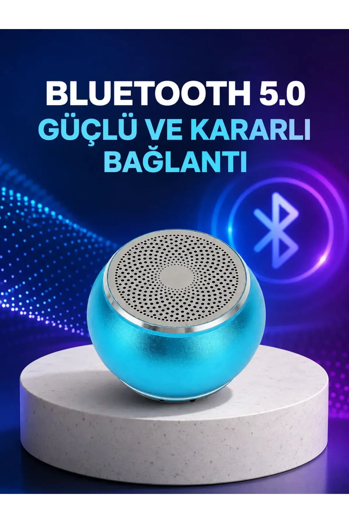 Mini Bluetooth Speaker | Uzun Pil Ömrü, Şık ve Hafif Tasarım Yeni Nesil