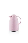 1 Lt Akrilik Soft Pembe Çay Termosu 12 Saat Sıcak 24 Saat Soğuk-2