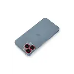 Apple iPhone 11 Pro Metal Kamera Lens Koruma Cam - Kırmızı-2