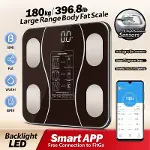 Siyah Akıllı Dijital Baskül FS-550-1