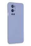One Plus 9 Pro Kılıf Nano içi Kadife Silikon - Mavi-2