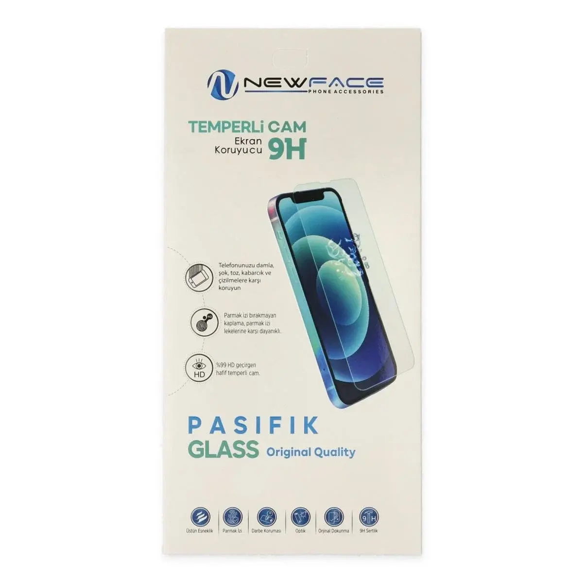 Xiao Poco X8 Pro Pasifik Cam Ekran Koruyucu - Şeffaf