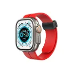 Apple Watch 38mm Kr412 Elegance Stylısh Kordon (saat Değildir) - Kırmızı-1