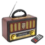 MagicVoice MV-114BT USB - SD - FM - Bluetooth Destekli Nostaljik Radyo-1