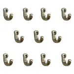 Tekli Bijuteri, Dekor Askısı - Nikel, 100 Adet, 10x18x22 Mm-2