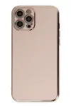 Apple iPhone 12 Pro Kılıf Volet Silikon - Pembe-2
