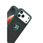 Apple İphone 17 Pro Max Montreal Yüzüklü Silikon Kapak - Yeşil-2