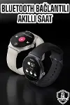 Akıllı Saat Sesli Görüşme Bluetooth Bağlantılı 3 Kordonlu Yeni Nesil-2