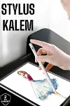 Tablet Kale Stylus Pen Dokunmatik Kalem Android Ve İOS Uyumlu Şarjlı-2