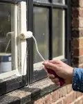Mini Boya Rulo Seti 10 Cm Boya Fırçası 6 Adet Yedek Rulo Hediyeli Boya Uygulama Aparatı-1