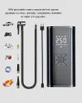 Kablosuz Dijital Lastik Şişirme Pompası LED Işıklı 80W-4