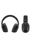RGB Aydınlatmalı Kablosuz Oyuncu Kulaklığı Konsol ve PC Uyumlu-3
