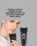 Kablosuz Kuru Tıraş Makinesi Folyo Başlıklı-3