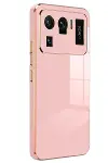 Xiao 11 Ultra Kılıf Volet Silikon - Pembe-1