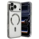 Apple İphone 17 Pro Kross Magneticsafe Kapak - Gümüş-1