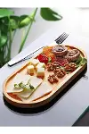 Bambu Sunum Tabağı & Yağdanlık Altı Tabağı 26 CM-1