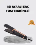 Tost Model Saç Şekillendirici Hızlı Isınan Isı Ayarlı-1
