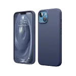 Apple iPhone 14 Kılıf First Silikon - Lacivert-2