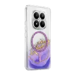 Onegif Xiao Red Note 15 Pro 5g Lotus Simli Magsafe Kapak - Mor-2