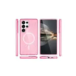 Joko Samsung Galaxy S24 Ultra Kılıf Magsafe Kapak - Pembe-2