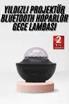 Çok Renkli Projektör Lamba Disko Topu Gece Lambası Kablosuz-2