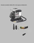 DC 12V Metal Hava Kompresörü Araç Lastik Şişirme 35L/Dk-4