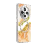 Onegif Xiao Red 14c Lotus Simli Magsafe Kapak - Turuncu-2